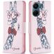 Чехол Deexe Life Style Wallet для Xiaomi Redmi 13C / Poco C65 - Giraffe (342512C). Фото 1 из 6