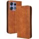 Чехол Deexe Retro Style для Motorola Edge 50 Pro - Brown (353606Z). Фото 1 из 7