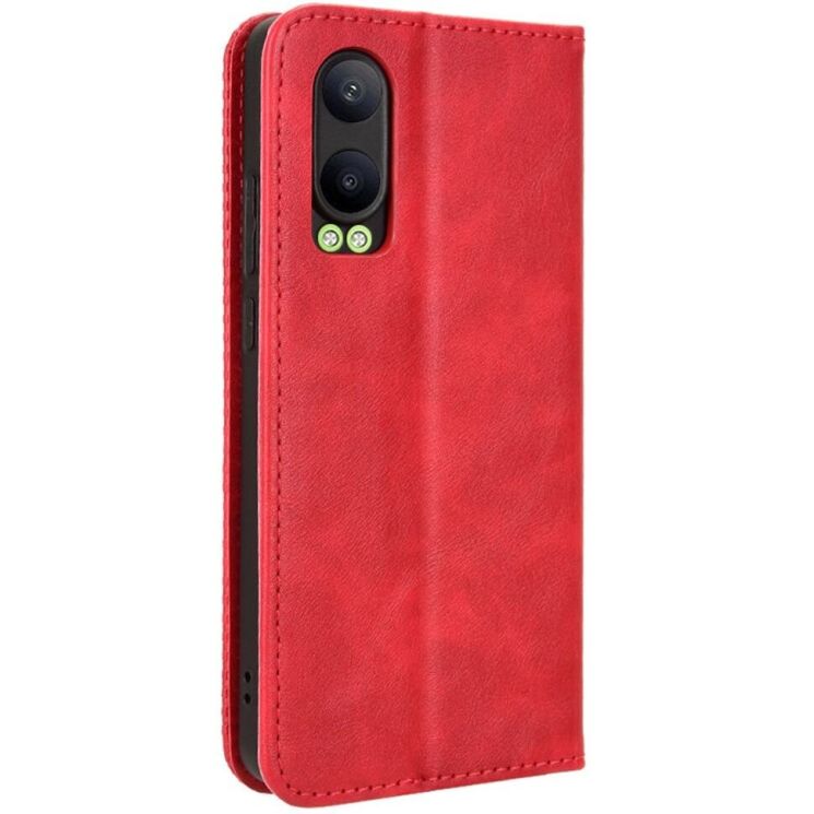 Чехол Deexe Retro Style для OnePlus Nord CE 4 Lite - Red: фото 5 из 7