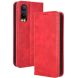 Чехол Deexe Retro Style для OnePlus Nord CE 4 Lite - Red (382300R). Фото 1 из 7
