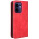 Чехол Deexe Retro Style для OPPO Reno 13 F/FS 5G - Red (375701R). Фото 6 из 7