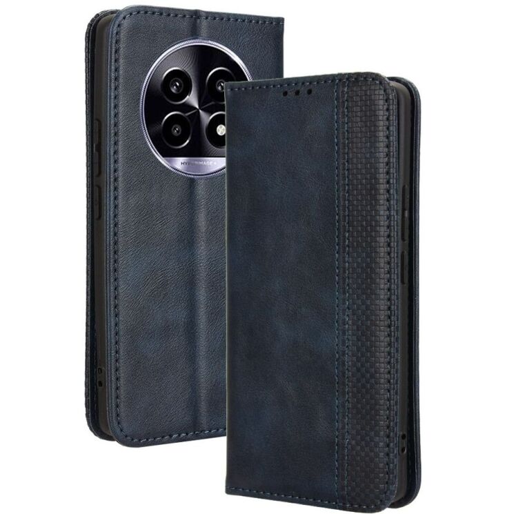 Чехол Deexe Retro Style для Realme 13 Pro / 13 Pro Plus - Blue: фото 1 из 7