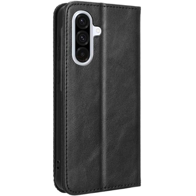 Чохол Deexe Retro Style для Samsung Galaxy A56 (A566) - Black: фото 6 з 7