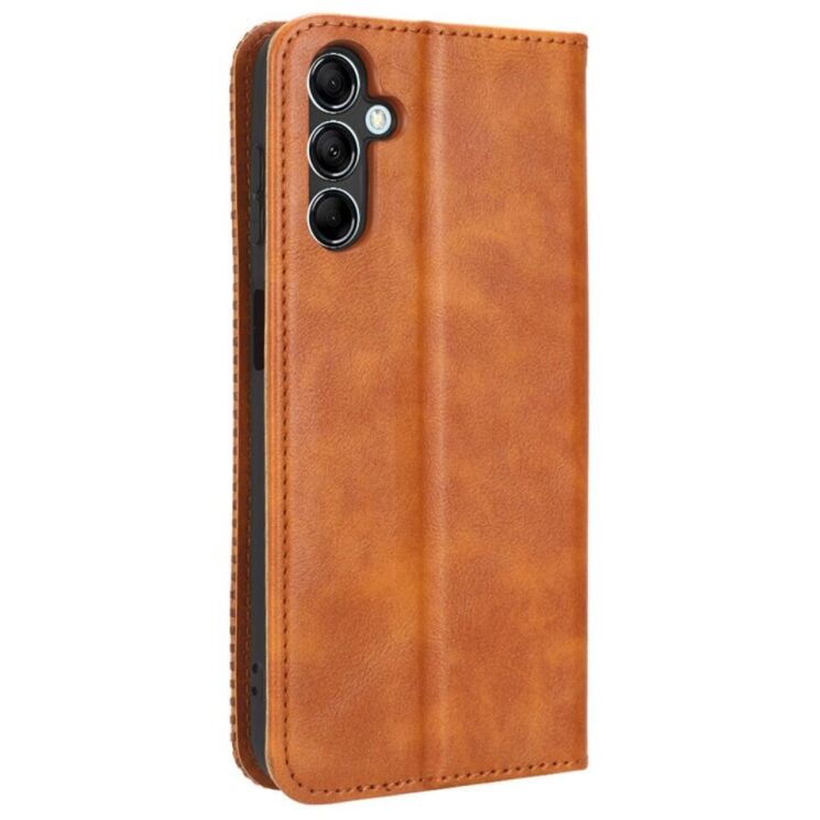 Чехол Deexe Retro Style для Samsung Galaxy M14 (M146) - Brown: фото 6 из 8