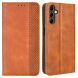 Чехол Deexe Retro Style для Samsung Galaxy M14 (M146) - Brown (322931Z). Фото 1 из 8