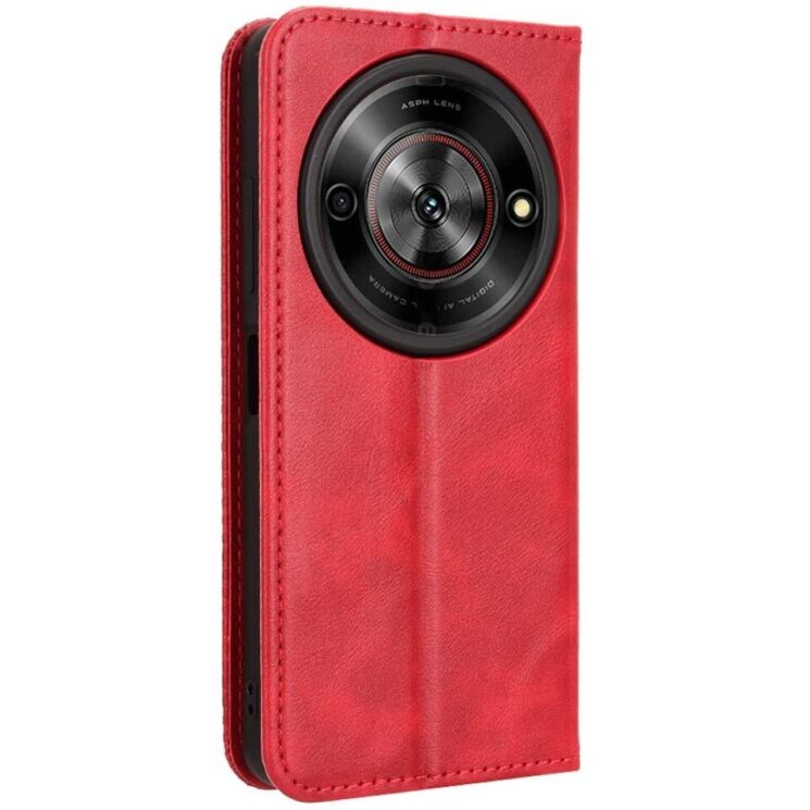 Чехол Deexe Retro Style для ZTE Nubia Focus - Red: фото 6 из 7