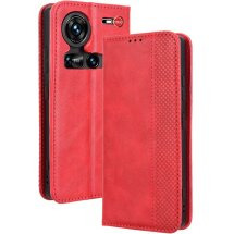 Чехол Deexe Retro Style для ZTE Nubia Z70 Ultra - Red: фото 1 из 7