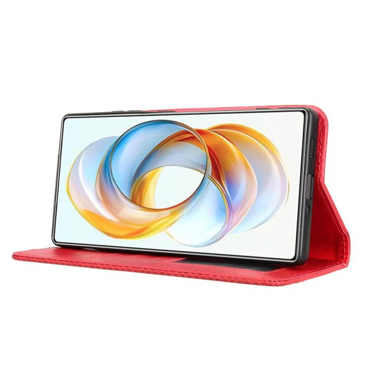 Чехол Deexe Retro Style для ZTE Nubia Z70 Ultra - Red: фото 3 из 7