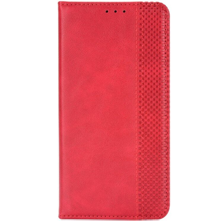 Чехол Deexe Retro Style для ZTE Nubia Z70 Ultra - Red: фото 5 из 7