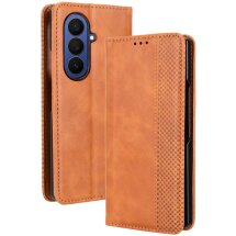 Чехол Deexe Retro Style (FF) для Samsung Galaxy Fold 8 Ultra - Brown: фото 1 из 7