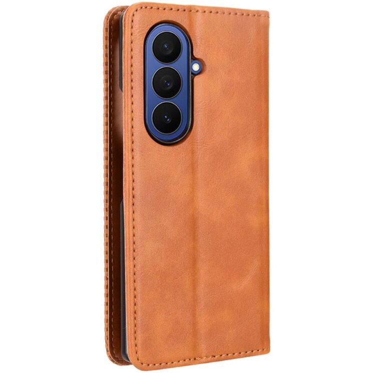 Чехол Deexe Retro Style (FF) для Samsung Galaxy Fold 8 Ultra - Brown: фото 7 из 7