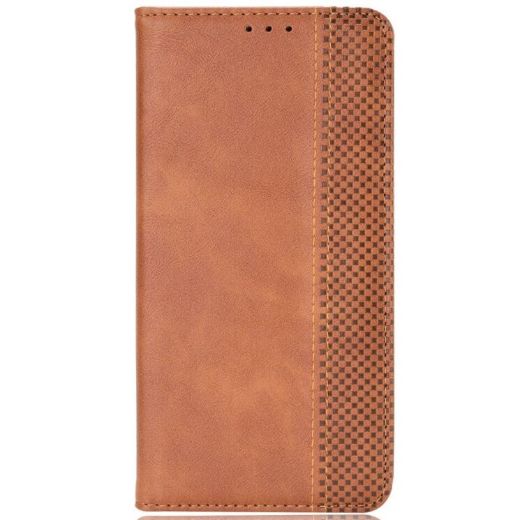 Чехол Deexe Retro Style (FF) для Samsung Galaxy Fold 8 Ultra - Brown: фото 6 из 7
