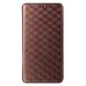 Чехол Deexe Rhombus Book для Blackview Shark 9 - Brown (374200Z). Фото 7 из 10