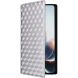 Чохол Deexe Rhombus Book для Motorola Edge 70 Max - Silver (435513S). Фото 6 з 7