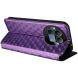 Чехол Deexe Rhombus Book для Realme GT 8 Pro - Purple (404900V). Фото 5 з 8