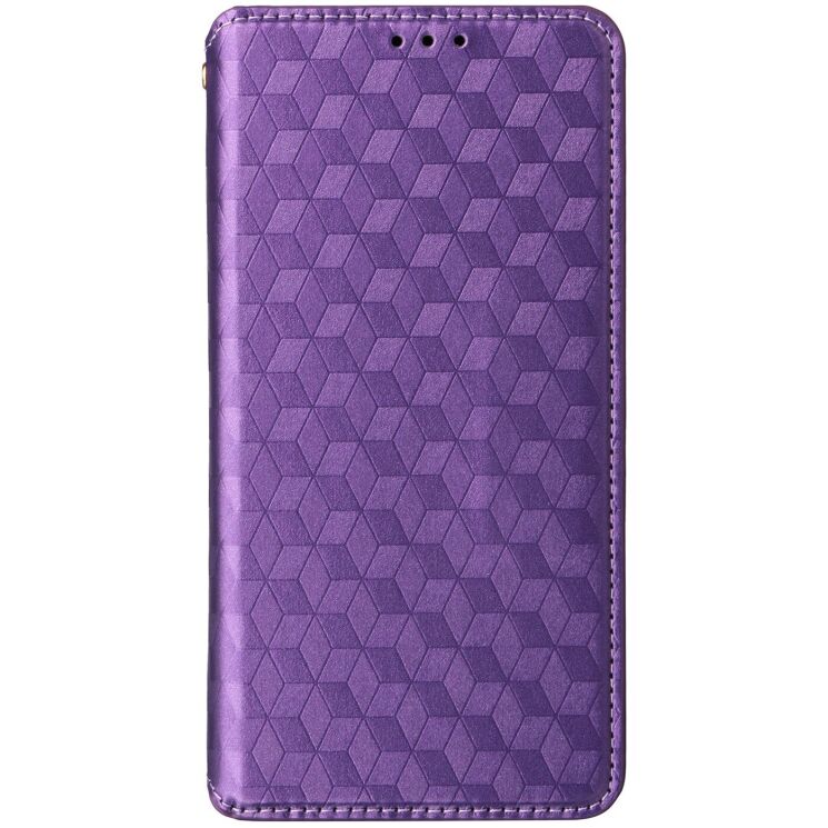 Чехол Deexe Rhombus Book для Realme GT 8 Pro - Purple: фото 7 з 8