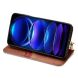 Чехол Deexe Rhombus Wallet для HMD Pulse Pro - Brown (354516Z). Фото 3 из 6