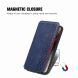 Чехол Deexe Rhombus Wallet для Motorola Edge 50 Neo - Blue (367131L). Фото 7 из 10