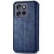 Чехол Deexe Rhombus Wallet для Motorola Edge 50 Neo - Blue (367131L). Фото 5 из 10