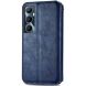 Чехол Deexe Rhombus Wallet для Realme C65 - Blue (353930L). Фото 5 из 9