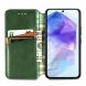 Чехол Deexe Rhombus Wallet для Samsung Galaxy A55 (A556) - Green (348181G). Фото 2 из 6