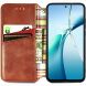 Чохол Deexe Rhombus Wallet для Xiaomi 17T - Brown (408822Z). Фото 3 з 8