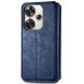 Чехол Deexe Rhombus Wallet для Xiaomi Poco F6 - Blue (355045L). Фото 5 из 9