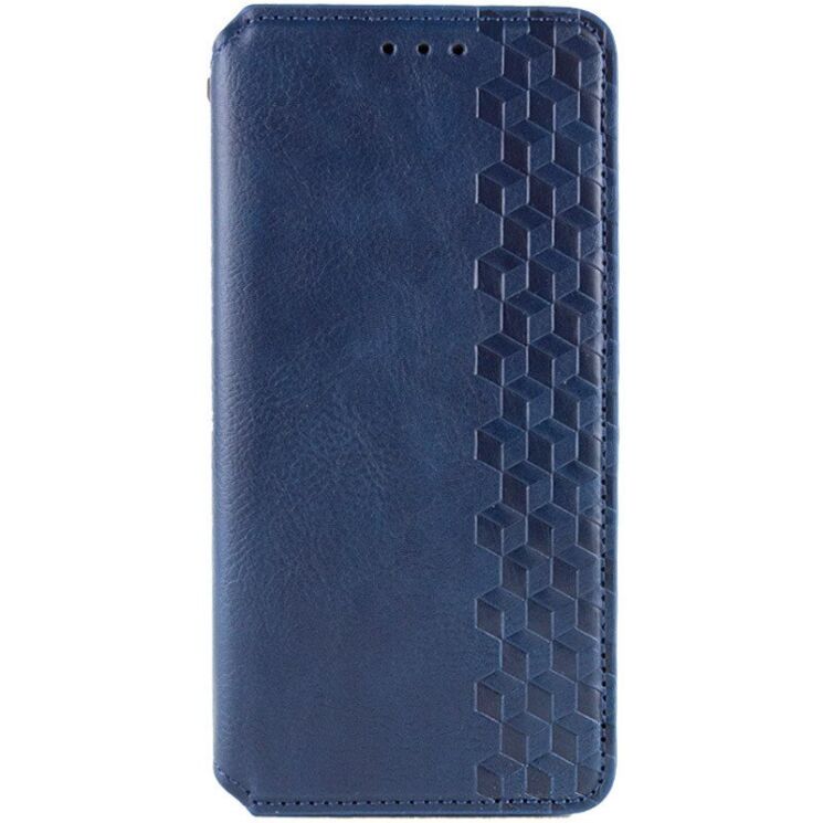 Чехол Deexe Rhombus Wallet для Xiaomi Redmi 14C / Redmi A4 5G / Poco C75 - Blue: фото 1 из 5