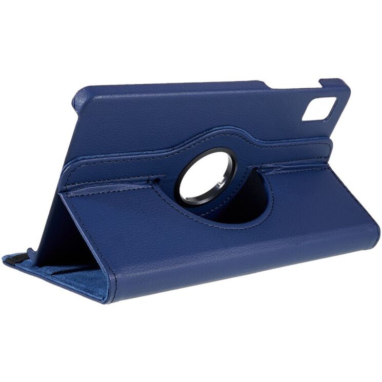 Чехол Deexe Rotation для Realme Pad mini - Dark Blue: фото 9 из 11