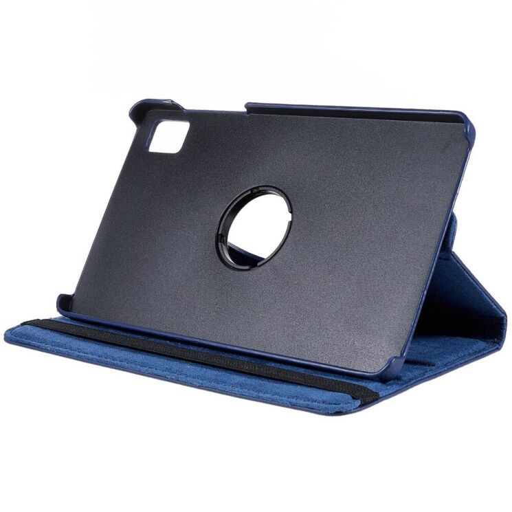 Чехол Deexe Rotation для Realme Pad mini - Dark Blue: фото 8 из 11