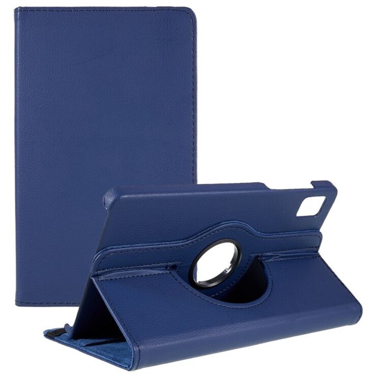 Чехол Deexe Rotation для Realme Pad mini - Dark Blue: фото 1 из 11