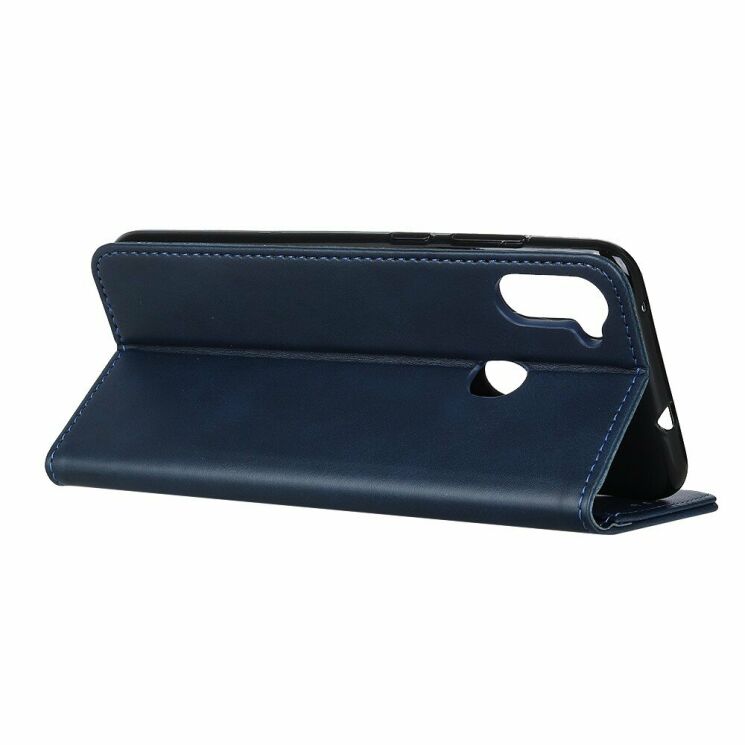 Чехол Deexe Wallet Case для Samsung Galaxy M11 (M115) - Blue: фото 3 из 10