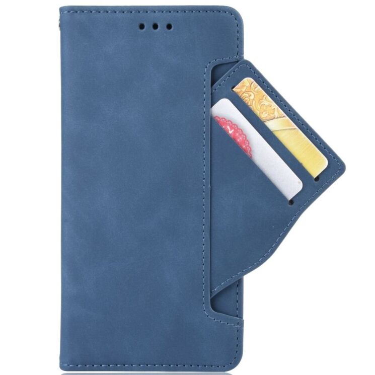 Чохол Deexe Wallet Stand для Apple iPhone 15 - Blue: фото 5 з 6