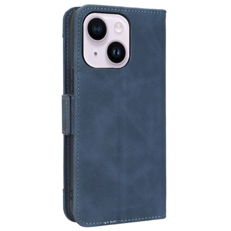 Чохол Deexe Wallet Stand для Apple iPhone 15 - Blue: фото 6 з 6