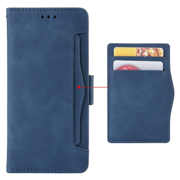 Чохол Deexe Wallet Stand для Apple iPhone 15 - Blue: фото 4 з 6