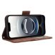 Чехол Deexe Wallet Stand для Apple iPhone 16e - Brown (376452Z). Фото 4 из 7