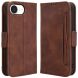 Чехол Deexe Wallet Stand для Apple iPhone 16e - Brown (376452Z). Фото 1 из 7
