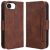Чехол Deexe Wallet Stand для Apple iPhone 16e - Brown: фото 1 из 7