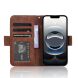 Чехол Deexe Wallet Stand для Apple iPhone 16e - Brown (376452Z). Фото 3 из 7