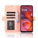 Чехол Deexe Wallet Stand для Motorola Moto G05 / Moto E15 - Pink (372704P). Фото 3 из 7