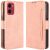 Чохол Deexe Wallet Stand для Motorola Moto G05 / Moto E15 - Pink: фото 1 з 7
