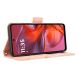 Чехол Deexe Wallet Stand для Motorola Moto G05 / Moto E15 - Pink (372704P). Фото 4 из 7