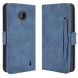 Чохол Deexe Wallet Stand для Nokia C10 / C20 - Blue (274208L). Фото 1 з 15