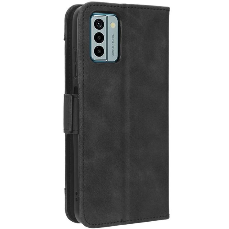 Чехол Deexe Wallet Stand для Nokia G22 - Black: фото 7 из 9