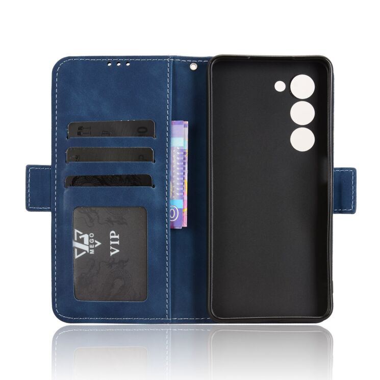 Чохол Deexe Wallet Stand для OPPO A5 - Blue: фото 4 з 14