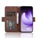 Чехол Deexe Wallet Stand для OPPO Reno 13 5G - Brown (376513Z). Фото 3 из 7