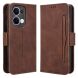 Чехол Deexe Wallet Stand для OPPO Reno 13 5G - Brown (376513Z). Фото 1 из 7