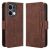 Чехол Deexe Wallet Stand для OPPO Reno 13 5G - Brown: фото 1 из 7