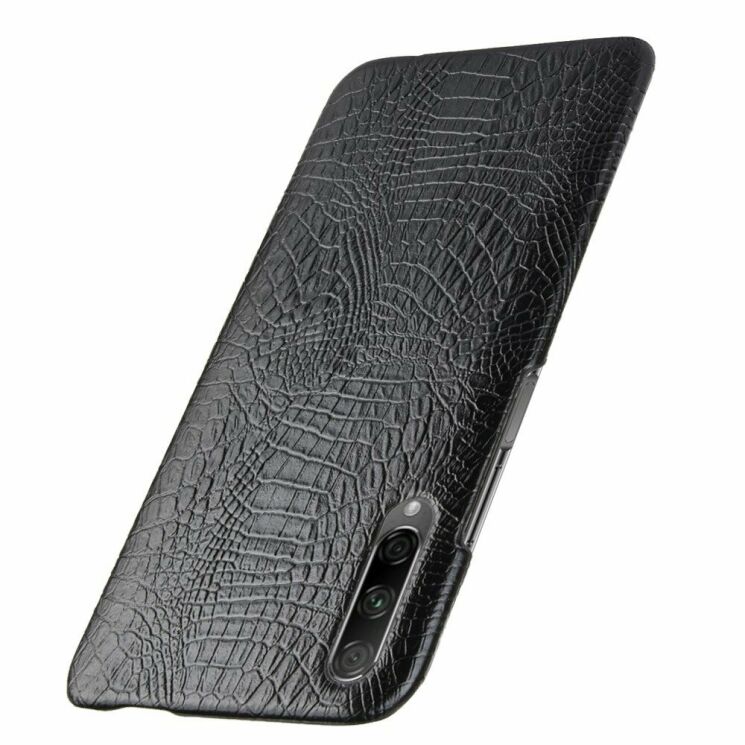 Чехол для Deexe Crocodile Style для Huawei P Smart Pro / Honor 9X (for China) - Black: фото 3 из 6
