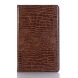 Чехол для Deexe Crocodile Style для Samsung Galaxy Tab A 10.5 (T590.595) - Brown (189308Z). Фото 1 из 9